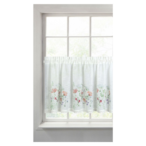 Romantická okenní dekorace ve venkovském stylu Šírka: 150 cm | Dĺžka: 60 cm