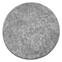 Dywany Lusczow Kulatý koberec SERENADE Graib šedý