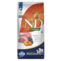 N&D Pumpkin Dog Adult Medium/Maxi Lamb&Blueberry 12kg