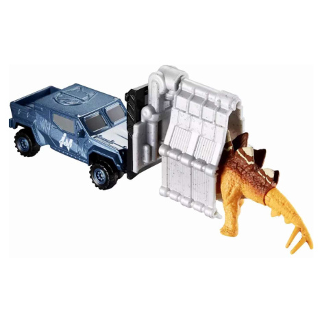 Jurský svět matchbox dinokáry stegosaurus claw carrier, mattel hbh87