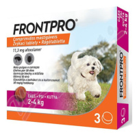 Frontpro 11.3mg 2-4kg žvýkací tbl.3