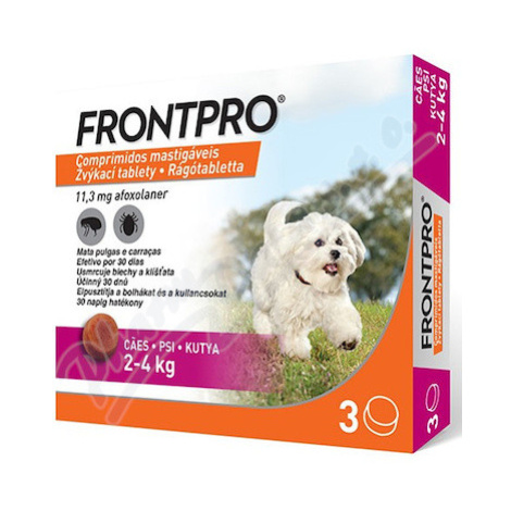 Frontpro 11.3mg 2-4kg žvýkací tbl.3