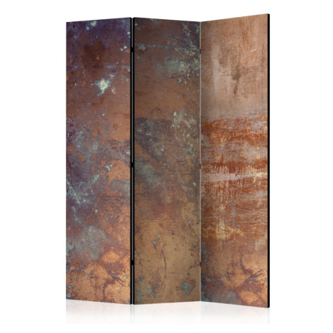 Paraván Rusty Plate Dekorhome 225x172 cm (5-dílný) Artgeist