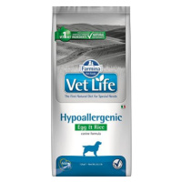 Vet Life Natural Dog Hypo Egg & Rice 12 kg