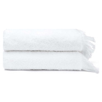 Sada 2 bílých ručníků ze 100% bavlny Bonami Selection, 50 x 90 cm