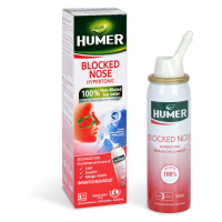 Humer Ucpaný nos 100% mořská voda hypertonická 50 ml