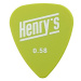 Henry’s Softone, model STANDARD, tl. 0.58mm, zelená, 6ks