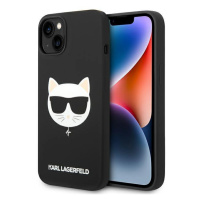 Karl Lagerfeld KLHMP14MSLCHBK hard silikonové pouzdro iPhone 14 PLUS 6.7