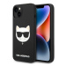 Karl Lagerfeld KLHMP14MSLCHBK hard silikonové pouzdro iPhone 14 PLUS 6.7" black Silicone Choupet