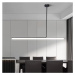 Toolight Moderní designové LED osvětlení APP1659-CP Black 120cm
