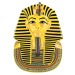 Malování podle čísel - TUTANCHAMON EGYPT Rozměr: 80x100 cm, Rámování: bez rámu a bez vypnutí plá