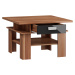 ArtCross Konferenční stolek SOLO | SOL 03 Barva: Švestka / černý lesk