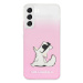 Karl Lagerfeld KLHCS22MCFNRCPI hard silikonové pouzdro Samsung Galaxy S22 PLUS 5G pink Choupette