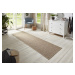 BT Carpet - Hanse Home koberce Běhoun Nature 104264 Grey/Gold – na ven i na doma - 80x500 cm