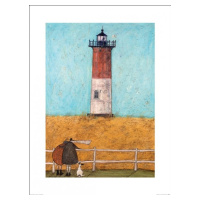 Umělecký tisk Sam Toft - Feeling the Love at Nauset Light, Sam Toft, (60 x 80 cm)