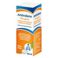 AMBROBENE , roztok k perorálnímu podání a inhalaci 100 ml