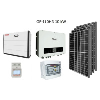 VSelektro Solární sestava GETI GF-I10H3 10 kW Počet FVP: 22x460 Wp / 10,1 kWp, Rozvaděč: Bez DC 