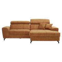 Carryhome ROHOVÁ SEDAČKA, textil, oranžová
