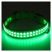 Reedog luminous USB svíticí obojek pro malé, střední a velké psy - Zelená M