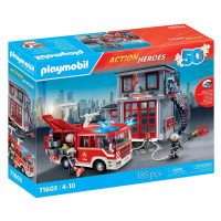 Playmobil 71603 velký hasičský set s vodní pumpou