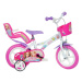 DINO Bikes - Dětské kolo 12" 612GL02BA - Barbie 2024