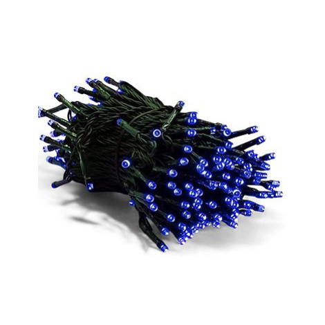 Senzanakupy Venkovní řetěz 30 m 300 LED, modrý, 8 programů