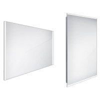 Zrcadlo bez vypínače Nimco 70x90 cm hliník ZP 11019