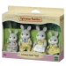 Sylvanian family Rodina šedých králíků