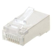 100-pack,Datacom RJ45, CAT5E, STP, 8p8c, stíněný, neskládaný, na drát