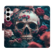 iSaprio flip pouzdro Skull in Roses 02 pro Samsung Galaxy S24