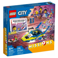 LEGO CITY Mise detektiva pobřežní stráže 60355 STAVEBNICE