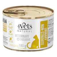 4vets NATURAL VETERINARY EXCLUSIVE URINARY 185g pro kočky s onemocněním močových