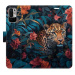 iSaprio Flip pouzdro Flower Jaguar 02 pro Xiaomi Redmi Note 10 5G