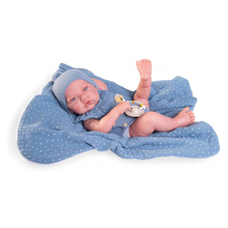 Antonio Juan 80219 SWEET REBORN NACIDO - realistická panenka miminko s celovinylovým tělem - 42 