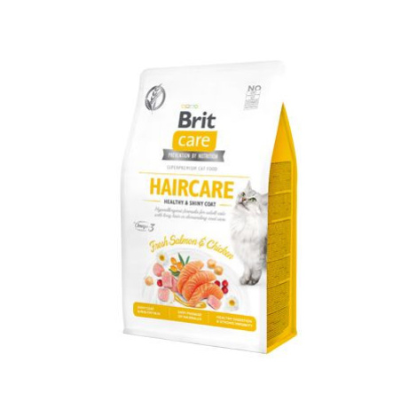 Brit Care Cat Gf Haircare Healthy&shiny Coat 0,4kg