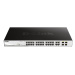 D-Link DGS-1210-28P 28-port Gigabit Smart+ PoE Switch, 24x GbE PoE+, 4x RJ45/SFP, PoE 193W