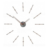 Designové nástěnné hodiny Nomon Merlin Graphite Small 70cm