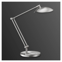 Knapstein Stolní lampa LED Coira, matný nikl