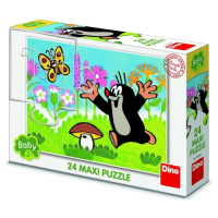 Puzzle Krtek a houba 24 dílků maxi - Dino