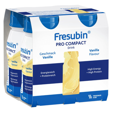 Fresubin PRO COMPACT DRINK příchuť vanilka 4x125 ml