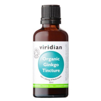 Viridian Ginkgo Biloba Tincture Organic - BIO Tinktura 50ml