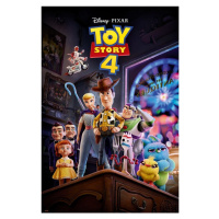 Plakát, Obraz - Toy Story 4 - One Sheet, (61 x 91.5 cm)