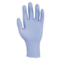 Jednorázové rukavice SEMPERIT Nitrile Comfort, nitril, nepudrované, modré, 100ks