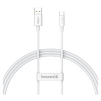 Kabel Baseus Superior Series z USB na USB-C, 65 W, 1 m (bílý)