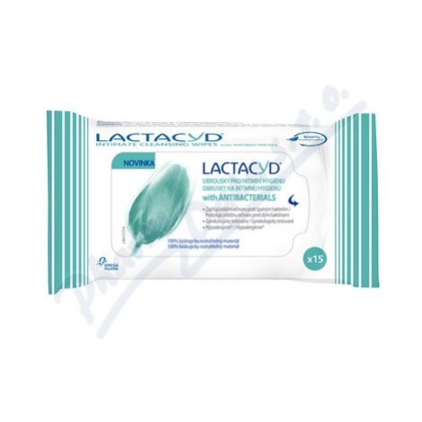 Lactacyd ubrousky with antibacterials 15ks