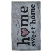 Rohož Ecomat - Home Sweet Home Stone 46x76 cm