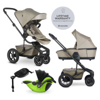 EASYWALKER - Kočárek kombinovaný Harvey? Premium 2v1 Pearl Taupe LITE AIR + KIDDY Evoluna i-size