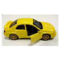 Welly - Subaru Impreza WRX model 1:34 žlutý