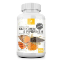 Allnature Kurkumin s piperinem bylinný extrakt cps.60