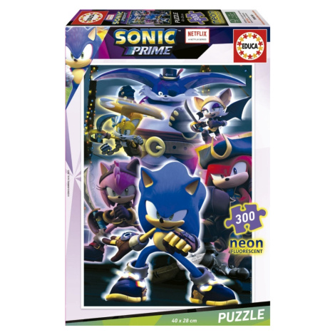 Svítící puzzle Sonic Prime Educa